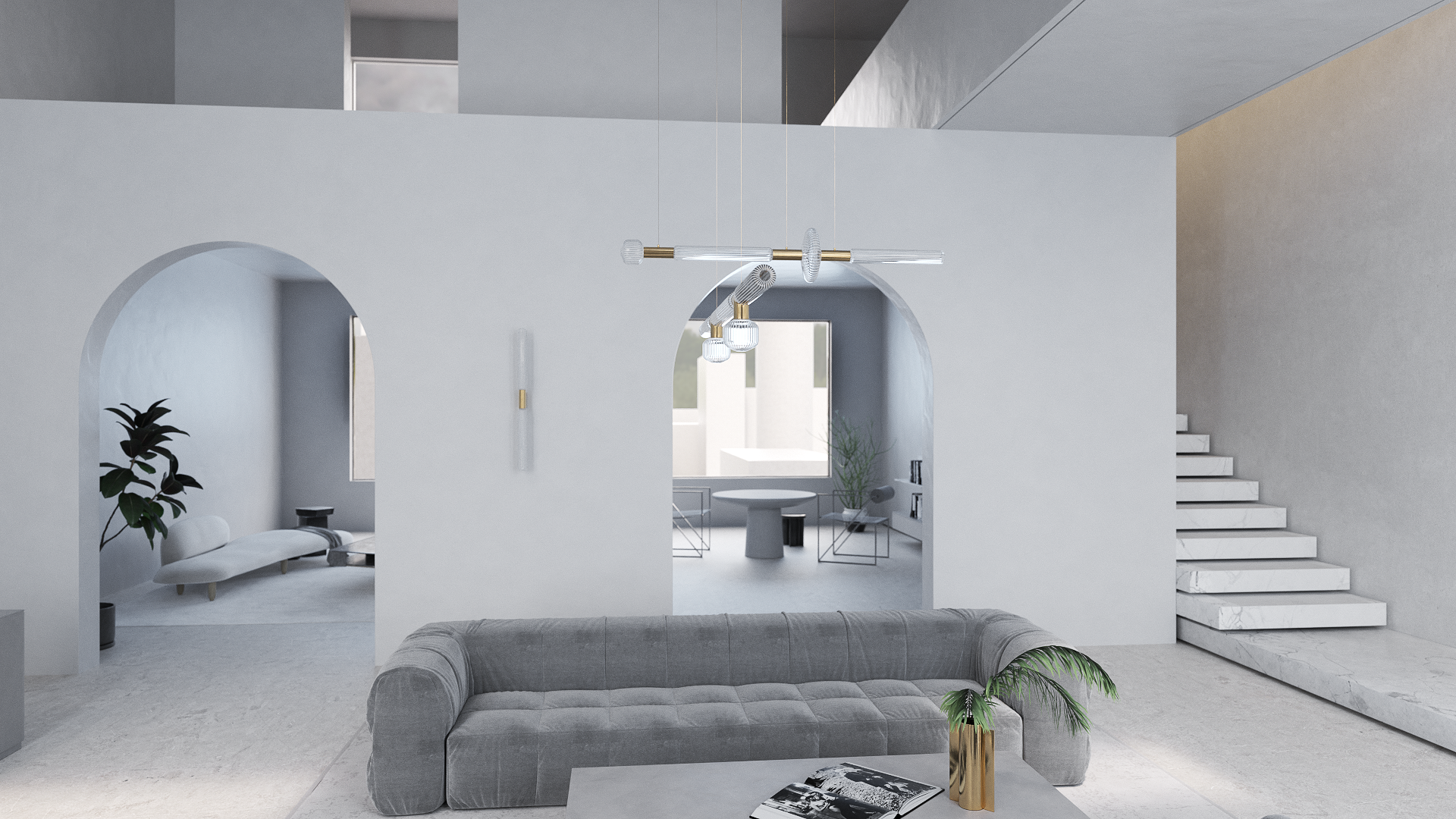 Подвесной светильник Cipher Horizontal S