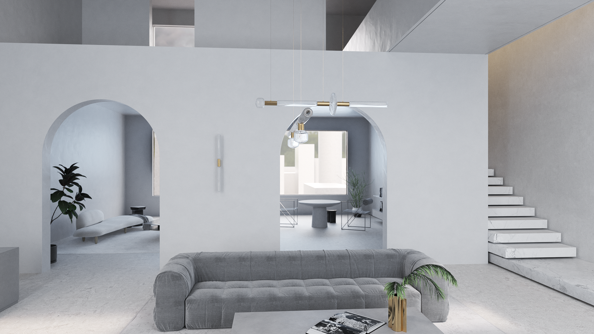 Подвесной светильник Cipher Horizontal S