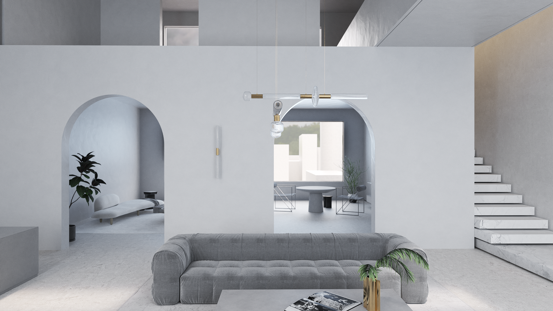 Подвесной светильник Cipher Horizontal S