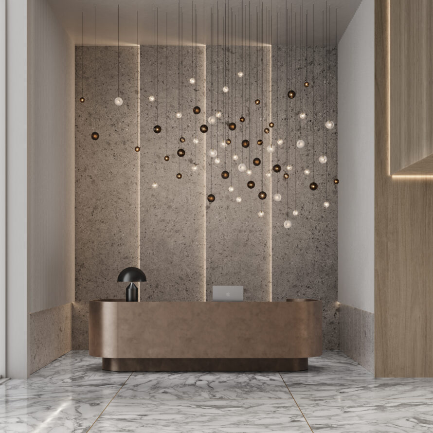 Настенный светильник Dark Star dia 100