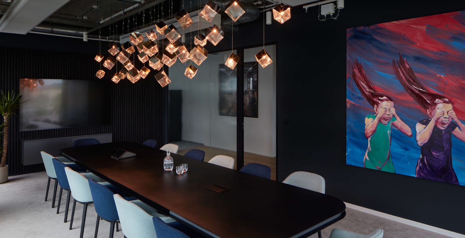 Подвесной светильник Pyrite Cube